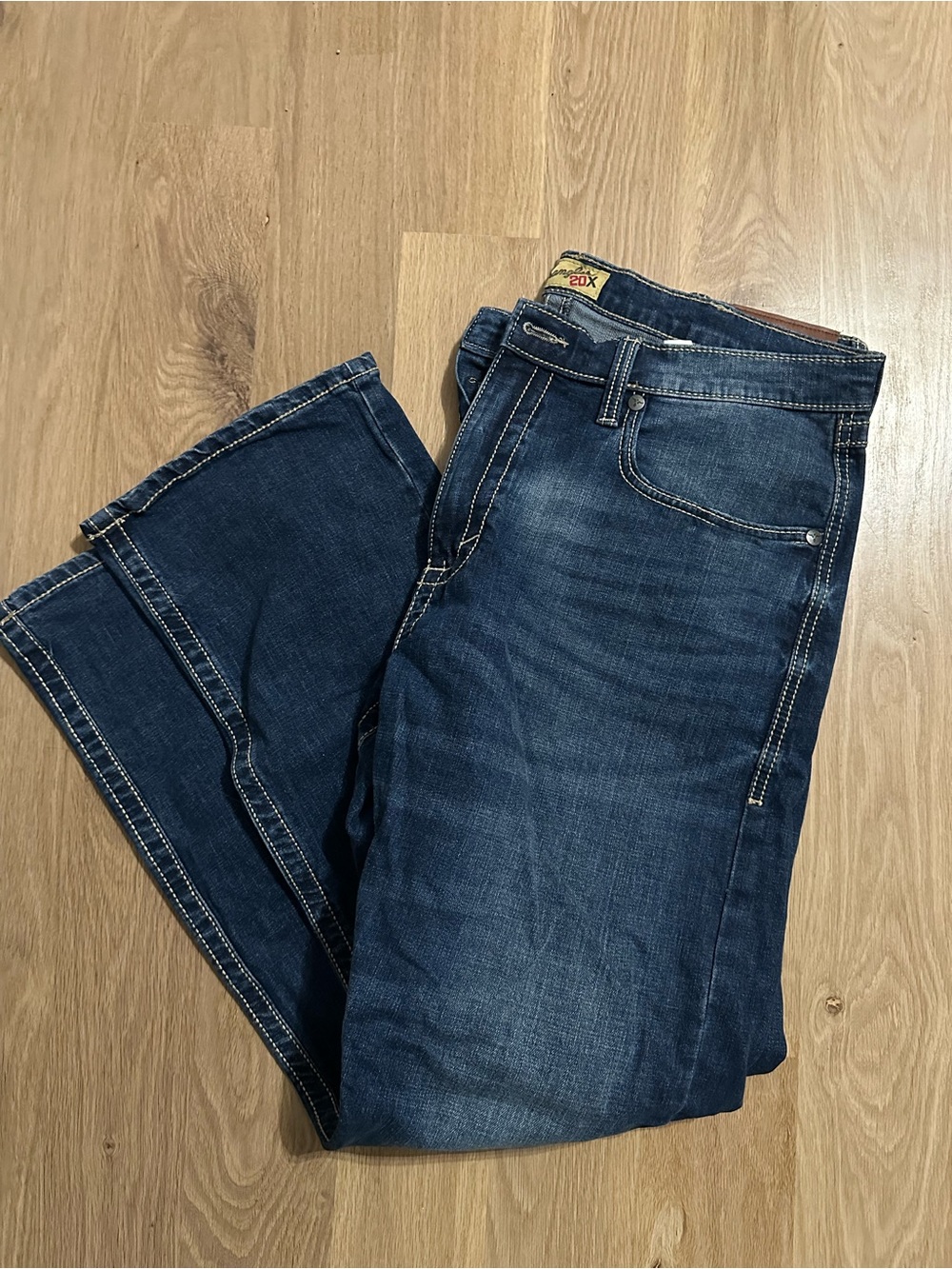Wrangler Dark Blue Bootcut Women's Jeans